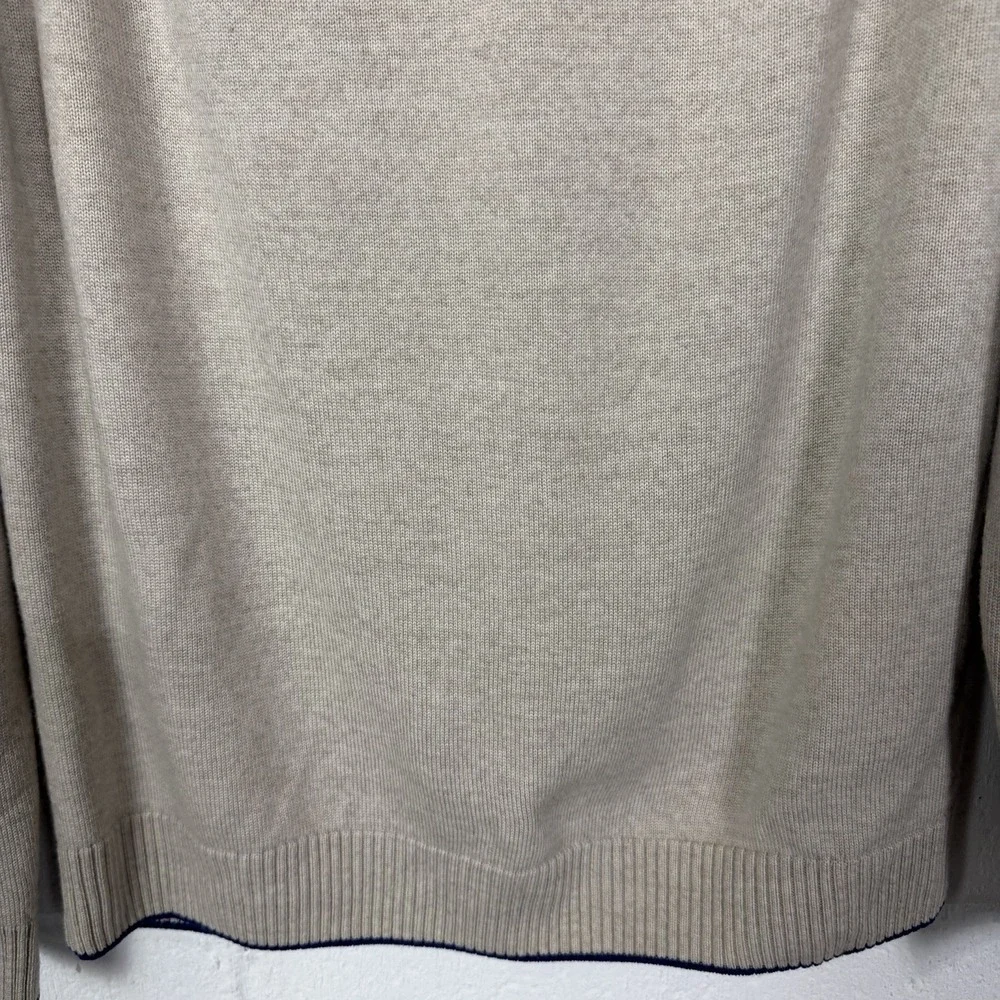 Rodd & Gunn Mens Pullover Sweater SZ L 100% Extra Fine Merino Wool Italy‎ Preppy